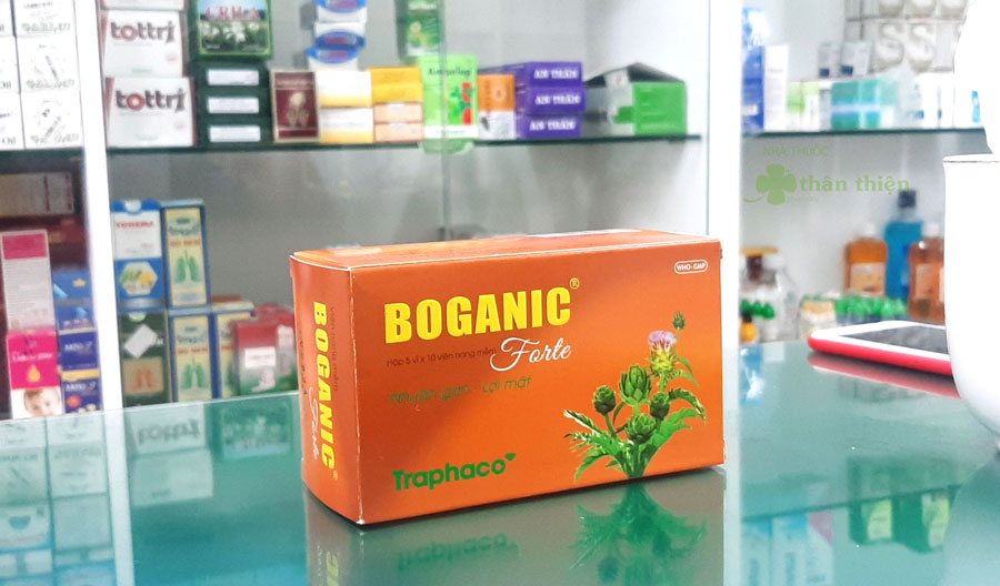 Hình chụp thuốc Boganic Forte tại hệ thống Nhà Thuốc Thân Thiện!