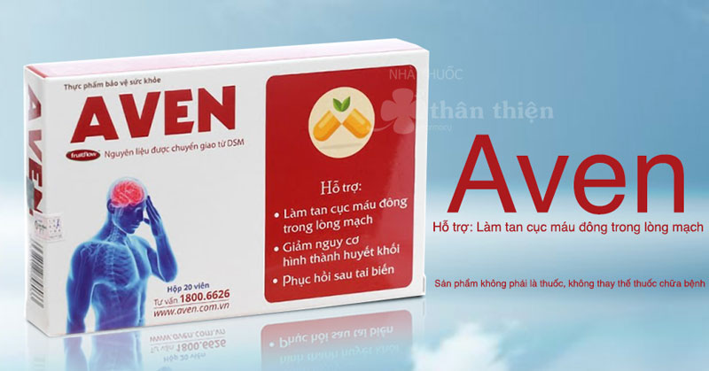 Aven, hỗ trợ giảm xơ vữa động mạch, giảm nguy cơ hình thành huyết khối