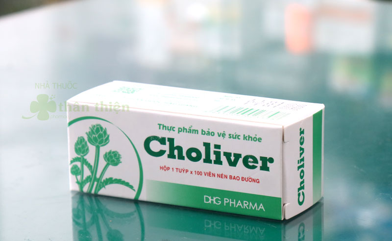 Hình ảnh sản phẩm Choliver đang có bán tại Hệ thống Nhà Thuốc Thân Thiện