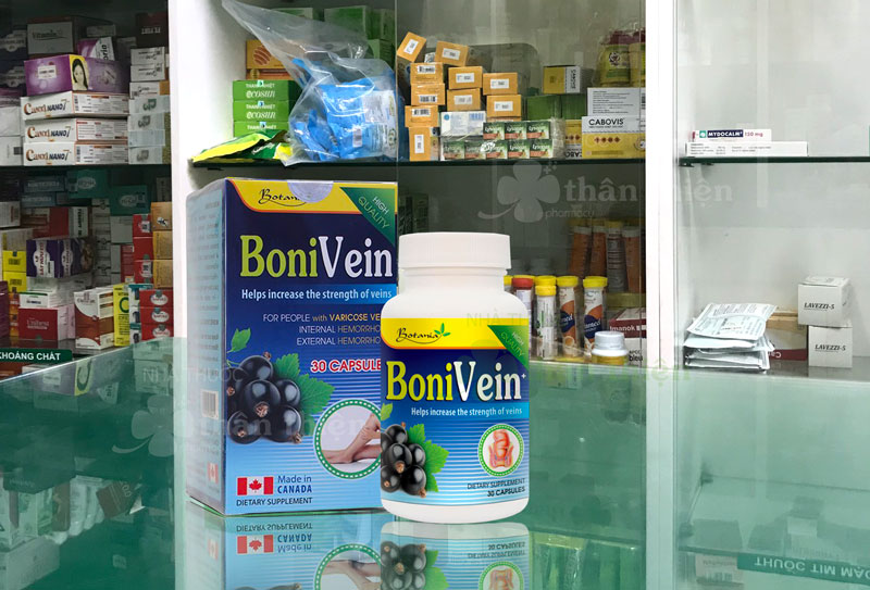 Sản phẩm Bonivein hiện đang có bán chính hãng tại Nhà Thuốc Thân Thiện