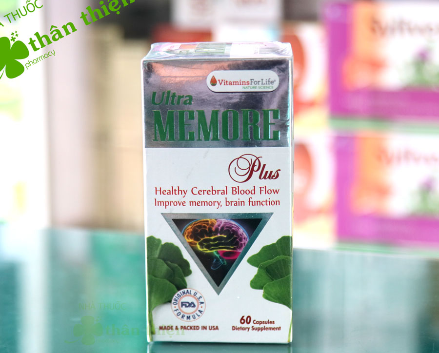 Hình ảnh sản phẩm Ultra Memore Plus đang có bán tại Nhà Thuốc Thân Thiện