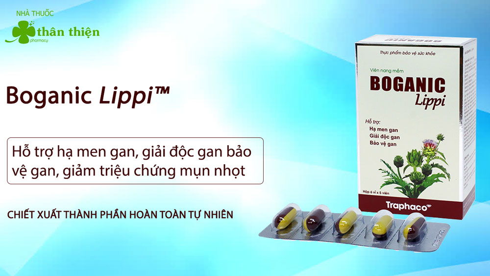 Sản phẩm Boganic Lippi của Traphaco có bán tại hầu hết các nhà thuốc trên toàn quốc