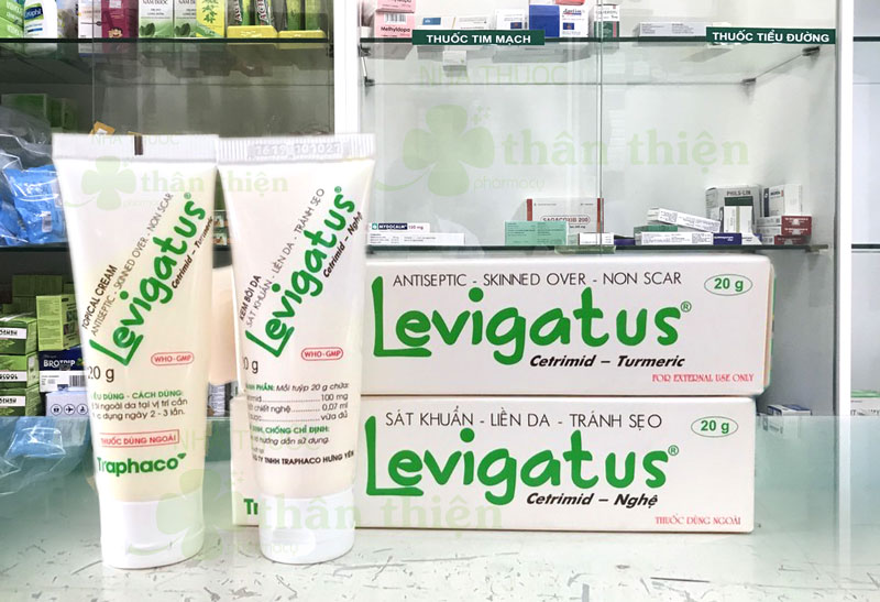 Levigatus, giúp sát khuẩn, hỗ trợ ngăn ngừa nhiễm khuẩn trên da