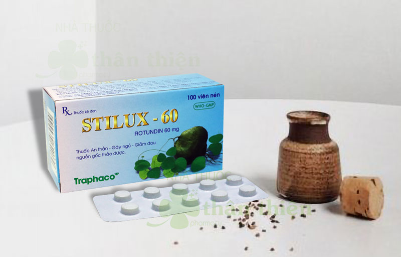 Thuốc Stilux 60, giúp an thần và làm người bệnh ngủ ngon hơn
