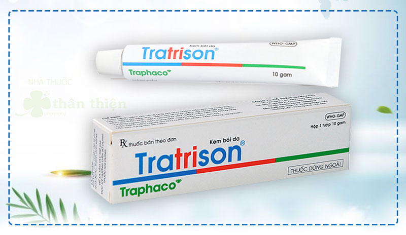 Kem bôi da Tratrison, giúp điều trị các bệnh viêm da, dị ứng da