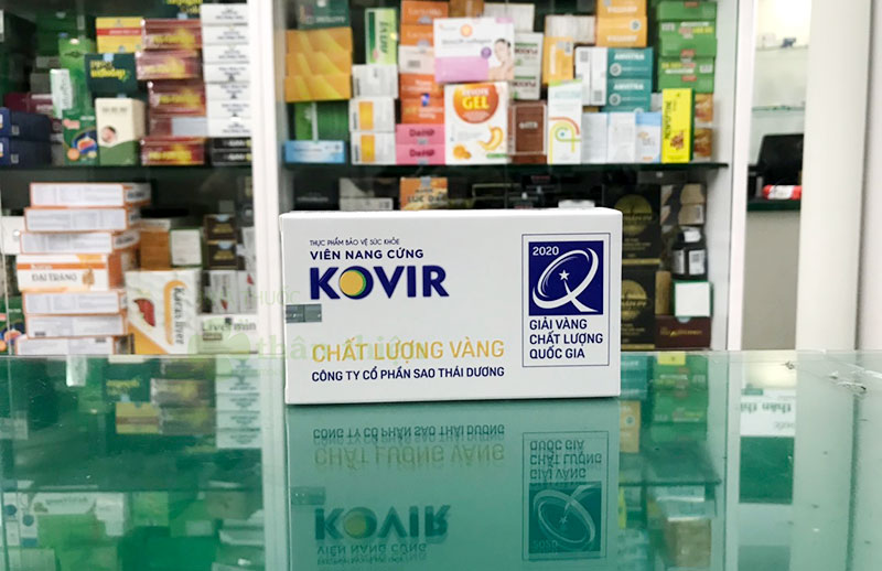 Kovir, hỗ trợ điều trị cho những người đang mắc bệnh đau mắt đỏ, sởi, thủy đậu