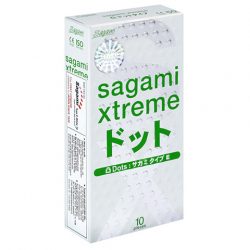 Bao cao su Sagami Xtreme White (Siêu mỏng gân gai mềm)