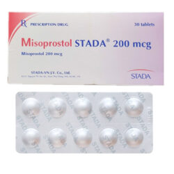 Thuốc trị loét dạ dày, tá tràng Misoprostol Stada 200mcg