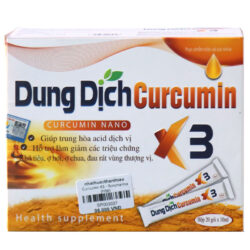 Dung dịch Curcumin X3