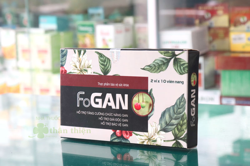 Viên uống FoGAN, hỗ trợ giải độc gan và bảo vệ gan