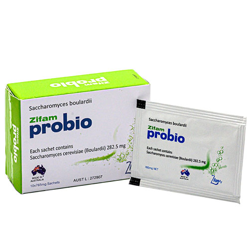Zifam Probio, hỗ trợ giảm tiêu chảy, hỗ trợ bổ sung hệ lợi khuẩn ruột