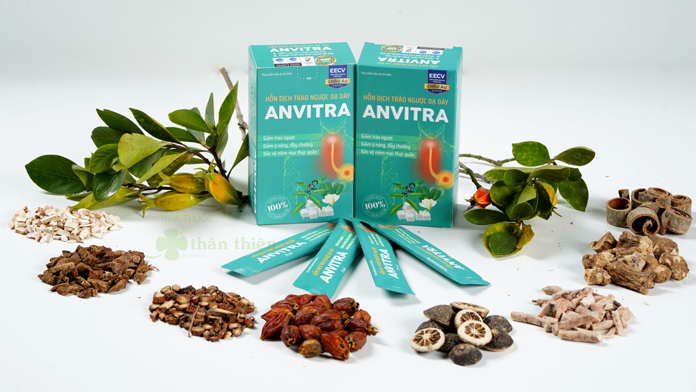 Hỗn dịch trào ngược dạ dày Anvitra hiện đang có bán chính hãng tại Nhà Thuốc Thân Thiện
