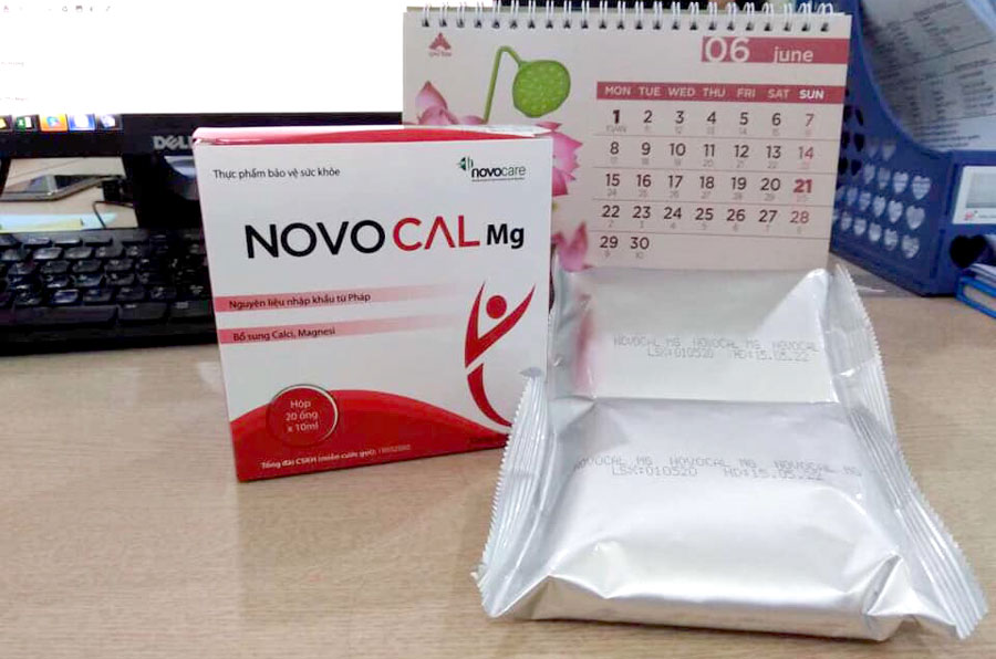 Novocal Mg, giúp bổ sung calci và magnesi cho cơ thể