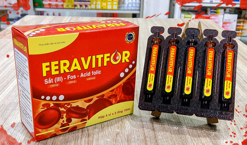 Feravitfor, hỗ trợ giúp cải thiện thiếu máu do thiếu sắt