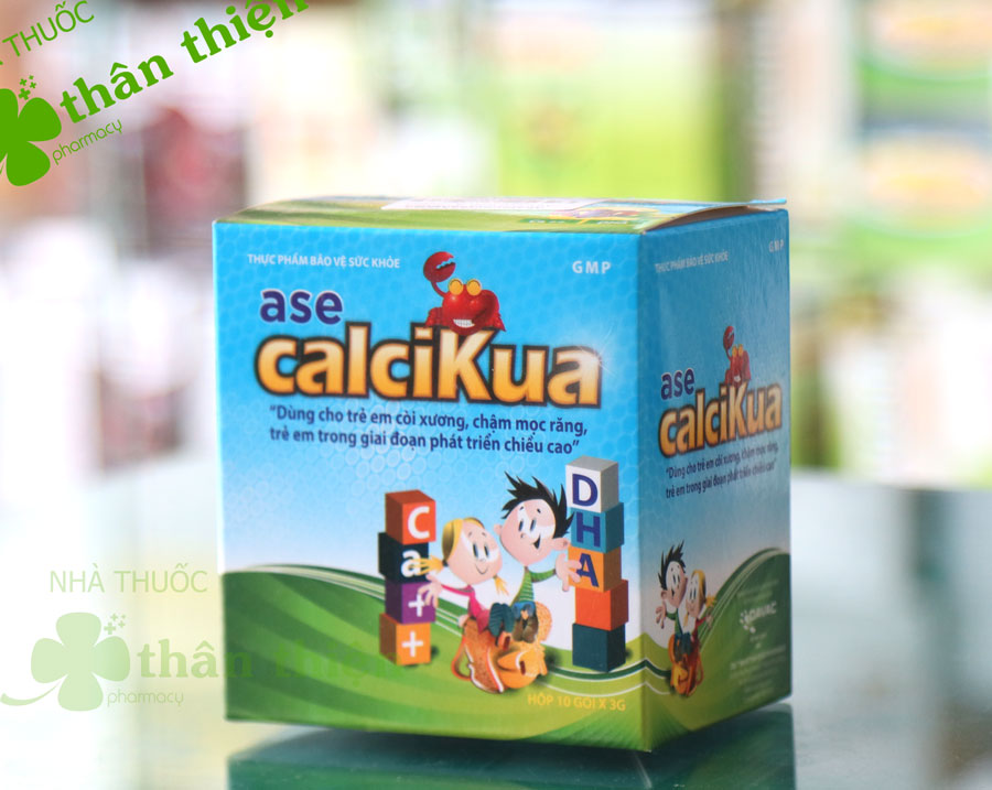 Hình ảnh sản phẩm Ase Calcikua đang có bán tại Nhà Thuốc Thân Thiện