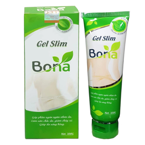 Gel Slim Bona, giúp dưỡng da và làm săn chắc da, hỗ trợ làm đẹp da
