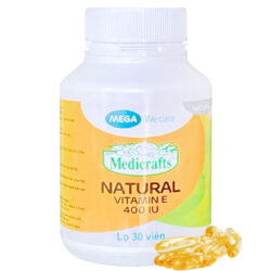 Medicrafts Natural Vitamin E 400IU