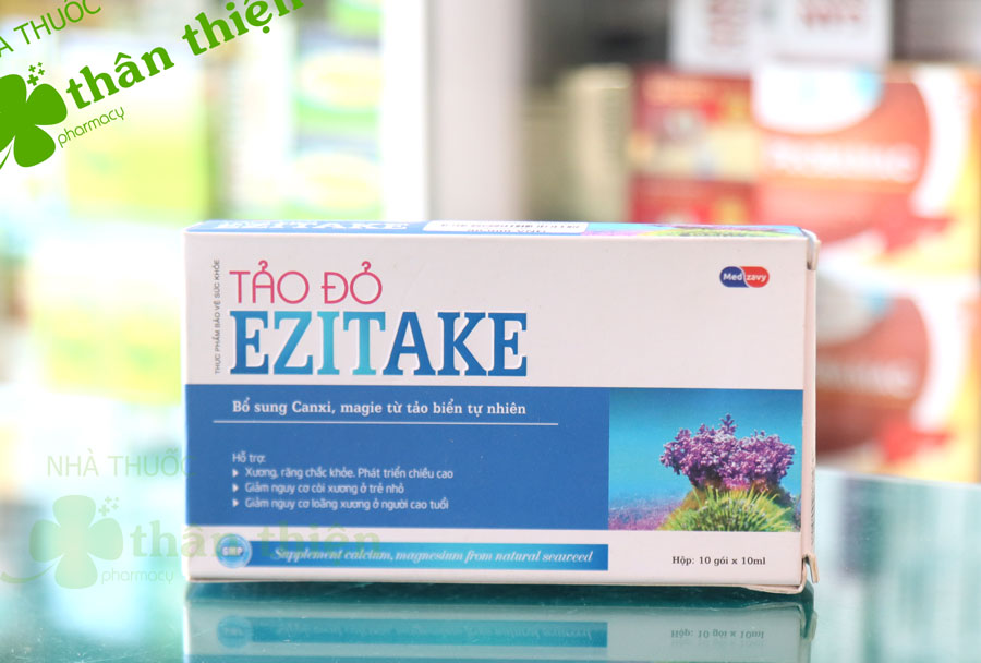 Hình ảnh sản phẩm Tảo đỏ Ezitake đang có bán tại Nhà Thuốc Thân Thiện