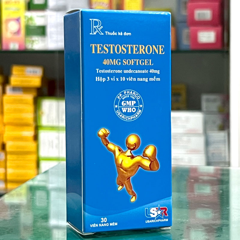 Testosterone 40mg softgel