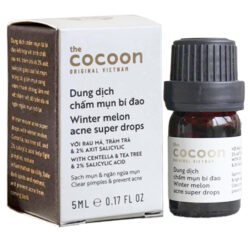 Dung dịch chấm mụn bí đao winter melon acne super drops Cocoon