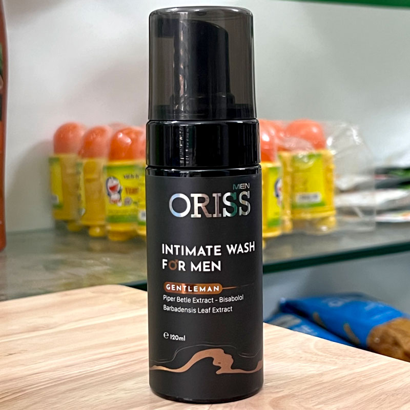 Oriss Men, dung dịch vệ sinh chuyên biệt cho nam giới, Giá bao nhiêu?