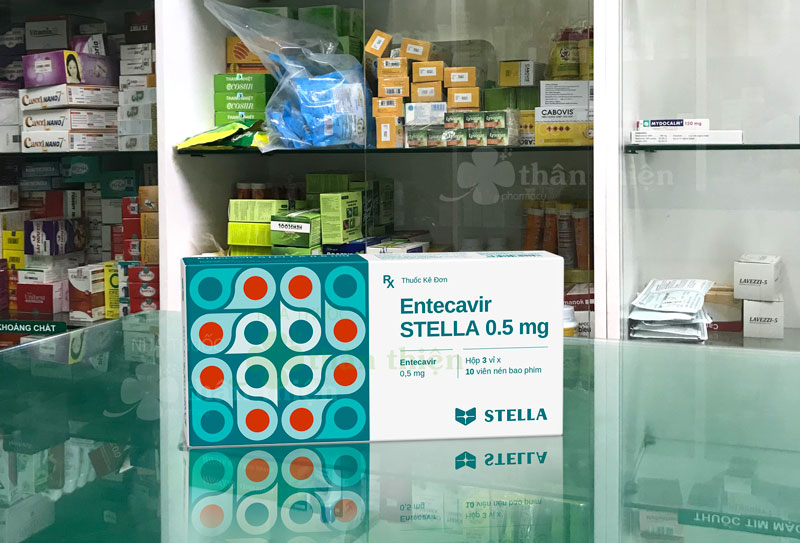 Entecavir STELLA 0.5mg, chỉ định để điều trị viêm gan B mạn tính