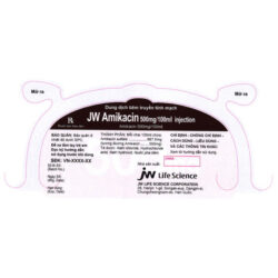 JW Amikacin 500mg/100ml injection