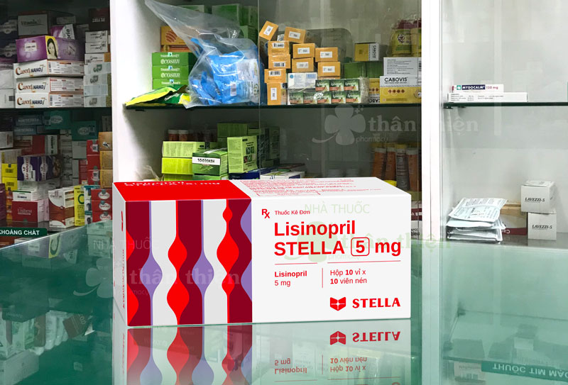 Lisinopril STELLA 5 mg, chỉ định trong các trường hợp tăng huyết áp