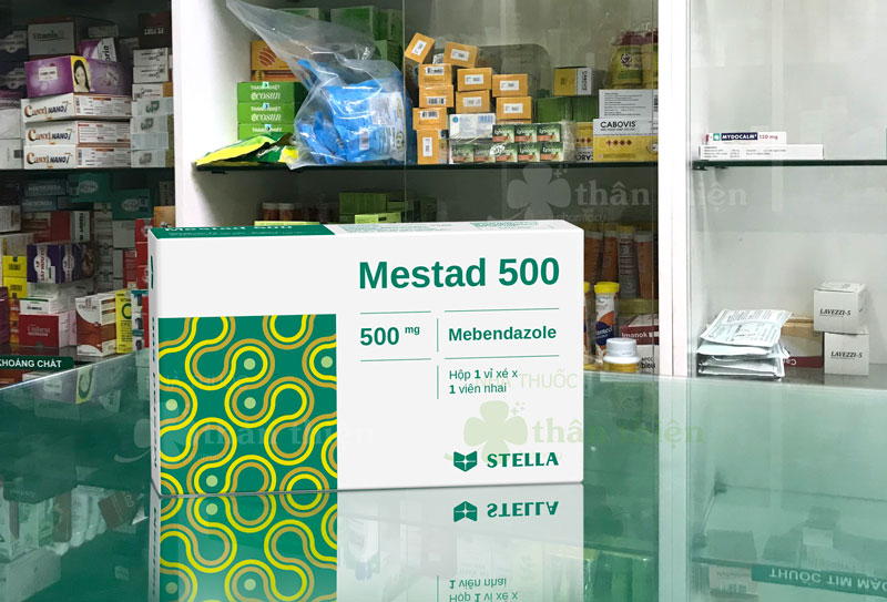 Mestad 500, điều trị trong trường hợp nhiễm một hay nhiều loại giun