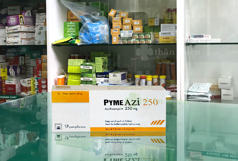 Pyme Azi 250mg, điều trị nhiễm trùng mức độ nhẹ đến trung bình