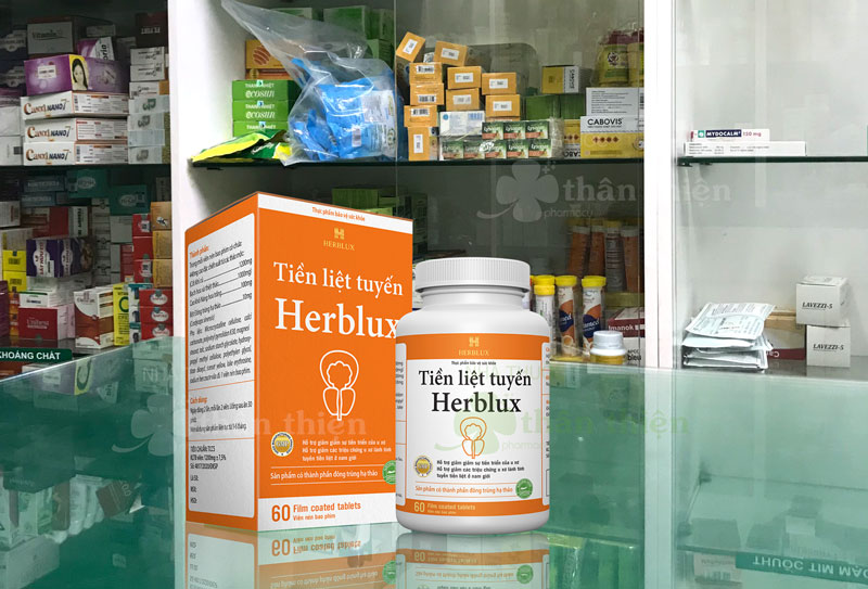 Tiền liệt tuyến Herblux, hỗ trợ giảm sự tiến triển của u xơ