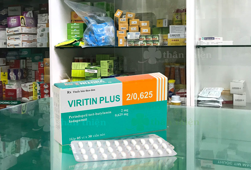 Viritin Plus 2/0,265, chỉ định điều trị tăng huyết áp nguyên phát