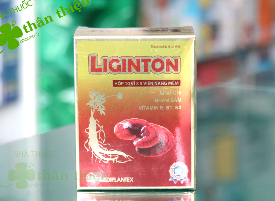 Hình chụp sản phẩm Liginton đang bán tại Nhà Thuốc Thân Thiện