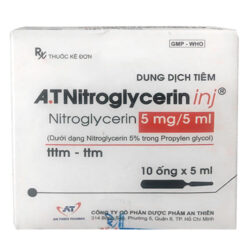A.T Nitroglycerin inj 5mg/5ml