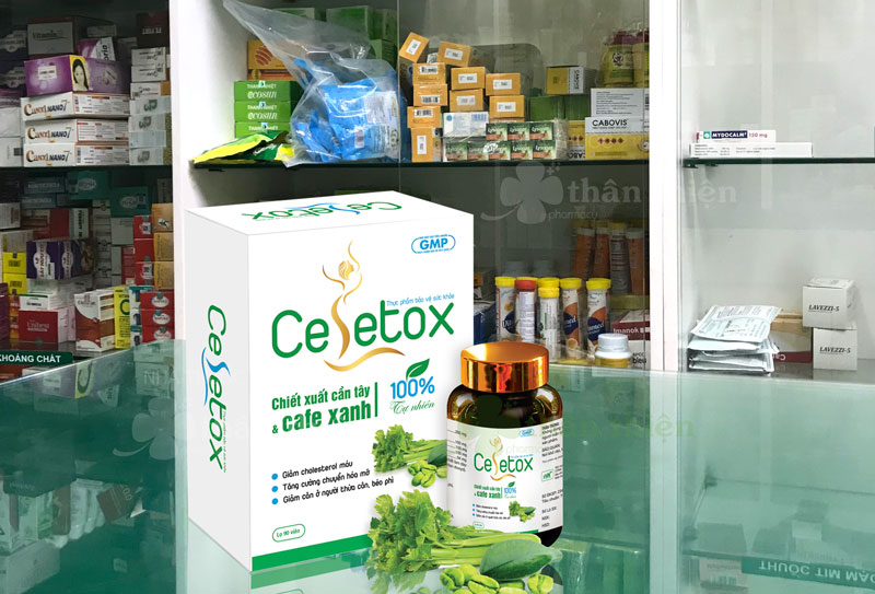 Celetox, hỗ trợ giảm cân cho người thừa cân, béo phì