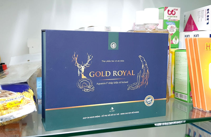 Gold Royal, hỗ trợ tăng cường sức khỏe, hỗ trợ giảm tình trạng mệt mỏi