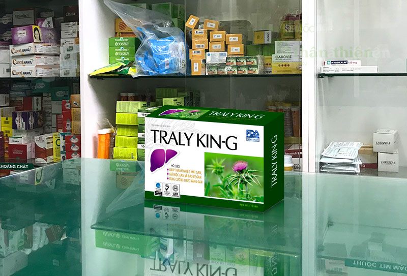 Traly Kin-g, hỗ trợ giải độc gan và hỗ trợ tăng cường chức năng gan