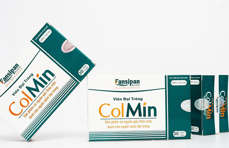 Hình ảnh sản phẩm Viên Đại Tràng Colmin đang có bán tại nhà thuốc