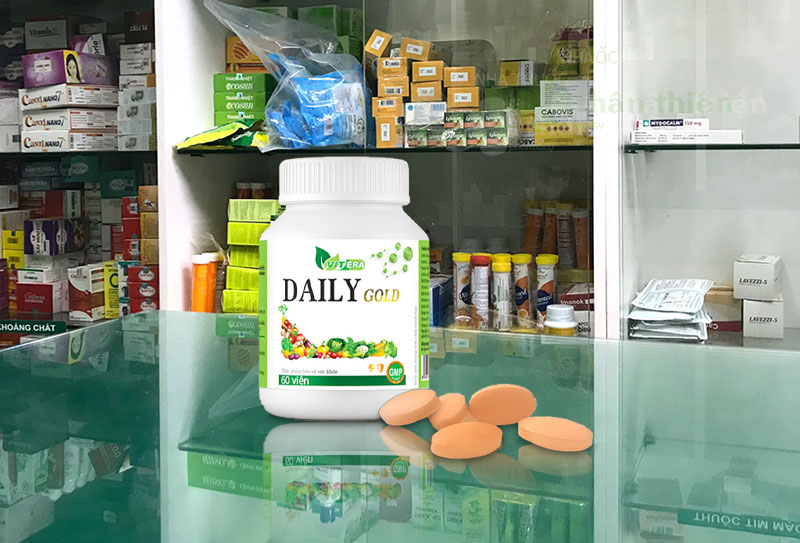 Vitera Daily Gold, hỗ trợ tăng cường sức khỏe và nâng cao sức đề kháng