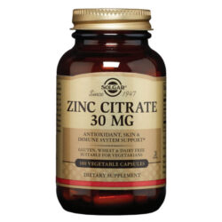 Zinc Citrate 30 MG Vegetable