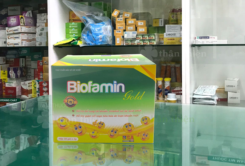 Biofamin Gold, hỗ trợ kích thích ăn ngon, giảm rối loạn tiêu hóa