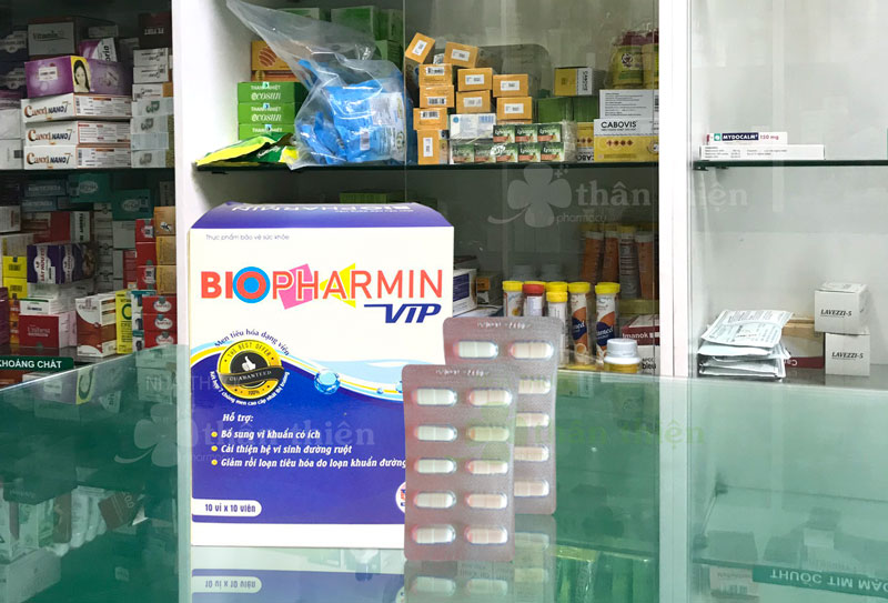 Biopharmin Vip, Hỗ trợ bổ sung vi khuẩn có ích, cải thiện vi sinh đường ruột
