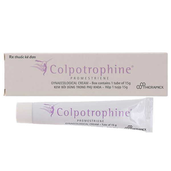 Colpotrophine 15g, điều trị viêm teo âm đạo thời kỳ mãn kinh
