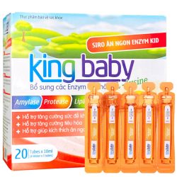 Siro ăn ngon Enzym Kid King Baby