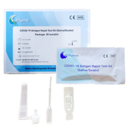 COVID-19 Antigen Rapid Test Kit (Saliva/Swabs)