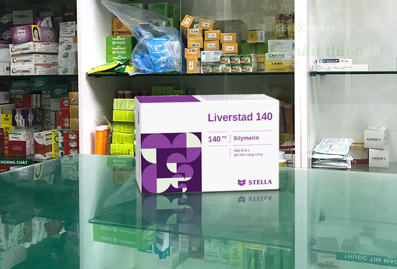 Liverstad 140, điều trị hỗ trợ các rối loạn chức năng tiêu hóa