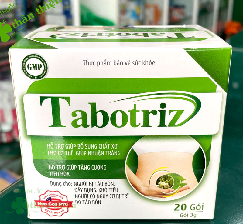 Hình ảnh sản phẩm Tabotriz đang có bán tại Nhà Thuốc Thân Thiện