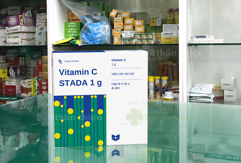 Vitamin C Stella 1g, chỉ định điều trị bệnh scorbut, cung cấp Vitamin C