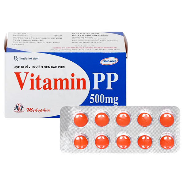 6. Tương tác thuốc với Vitamin PP