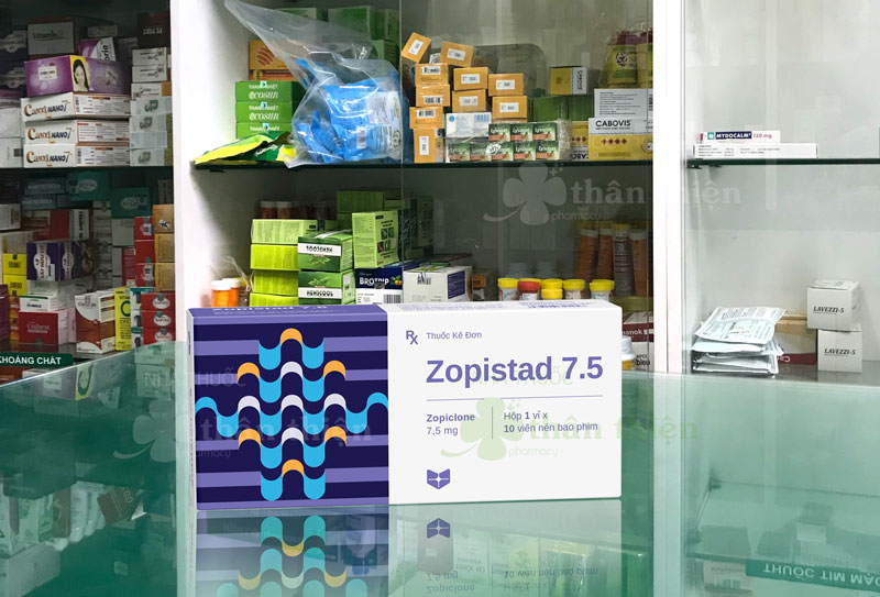 Zopistad 7.5, điều trị ngắn hạn chứng mất ngủ, bao gồm khó ngủ